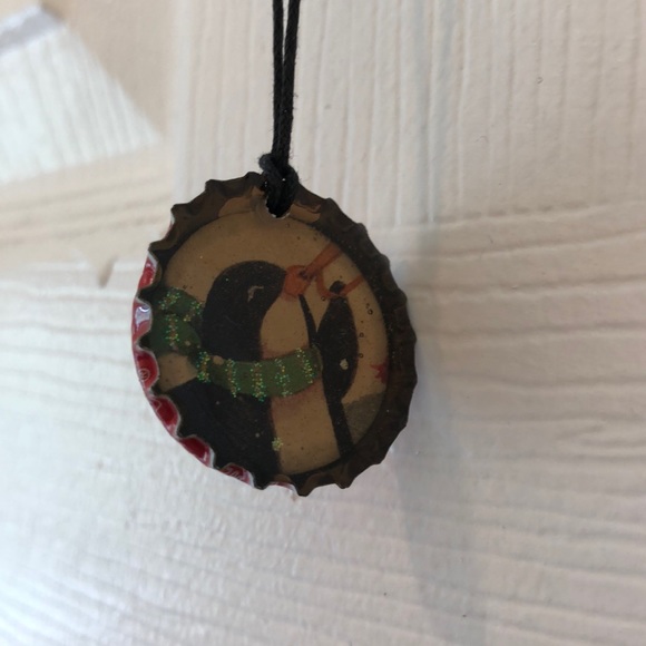 Bundle Alert💎 3 for $12: 
Vintage Coca-cola bottle top necklace - Picture 3 of 4